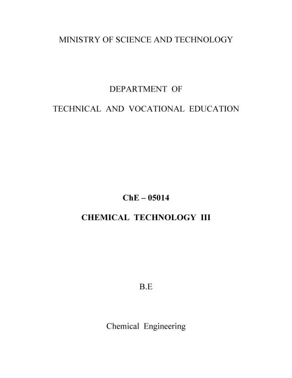 Shreves Chemical Process Industries, 5th Edition