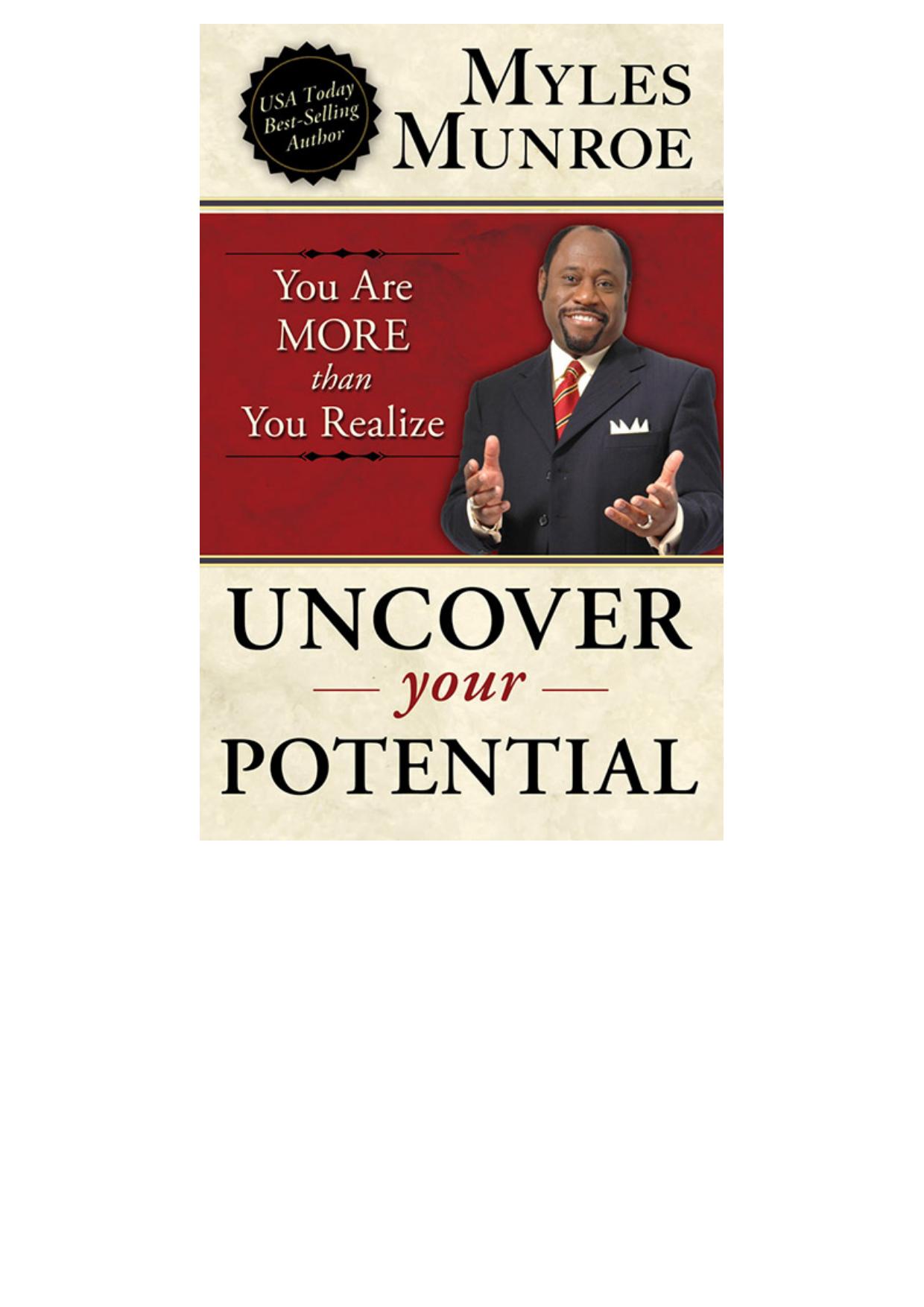 Uncover Your Potential: You Are More Than You Realize