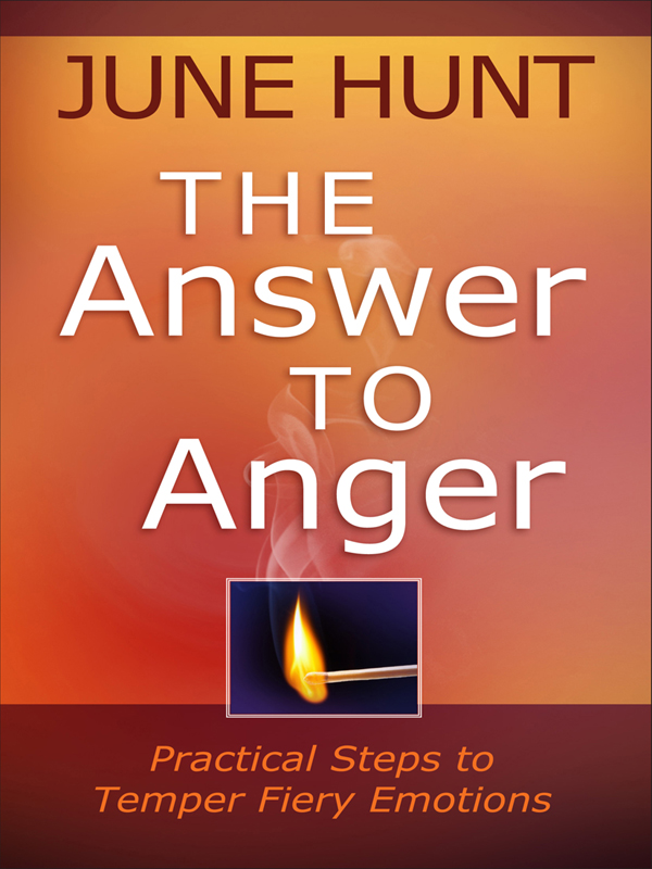 The Answer to Anger: Practical Steps to Temper Fiery Emotions