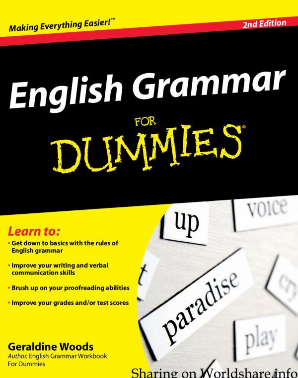 English grammar for Dummies