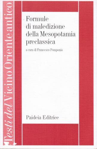 Formule di maledizione della Mesopotamia preclassica