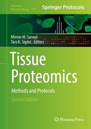 Tissue proteomics : methods and protocols