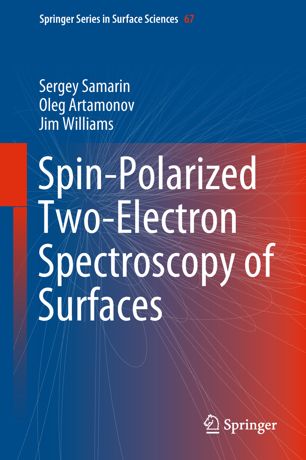 Spin-polarized two-electron spectroscopy of surfaces