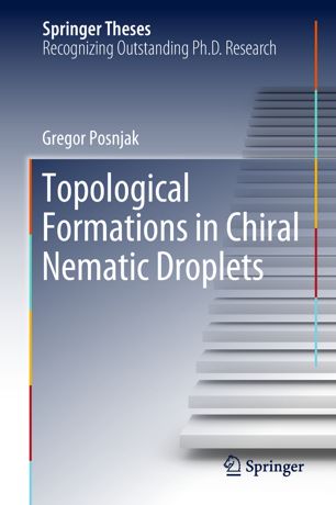 Topological formations in chiral nematic droplets.