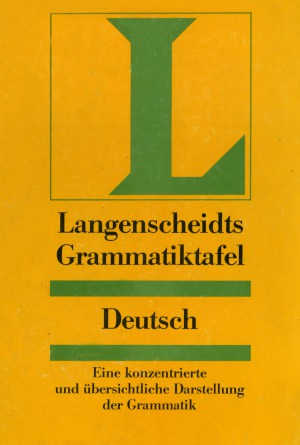 Langenscheidts Grammatiktafel Deutsch