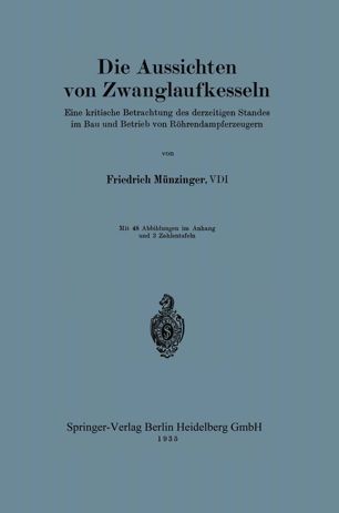 Die aussichten von zwanglaufkesseln : eine kritische betrachtung des derzeitigen standes ...