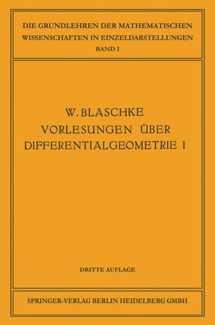 Elementare Differentialgeometrie: Elementare Differentialgeometrie