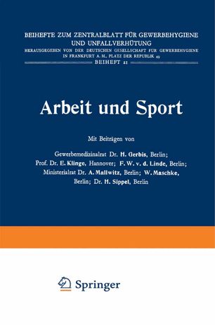 Arbeit und Sport