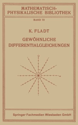 Gewöhnliche Differentialgleichungen