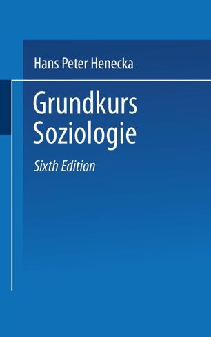 Grundkurs Soziologie