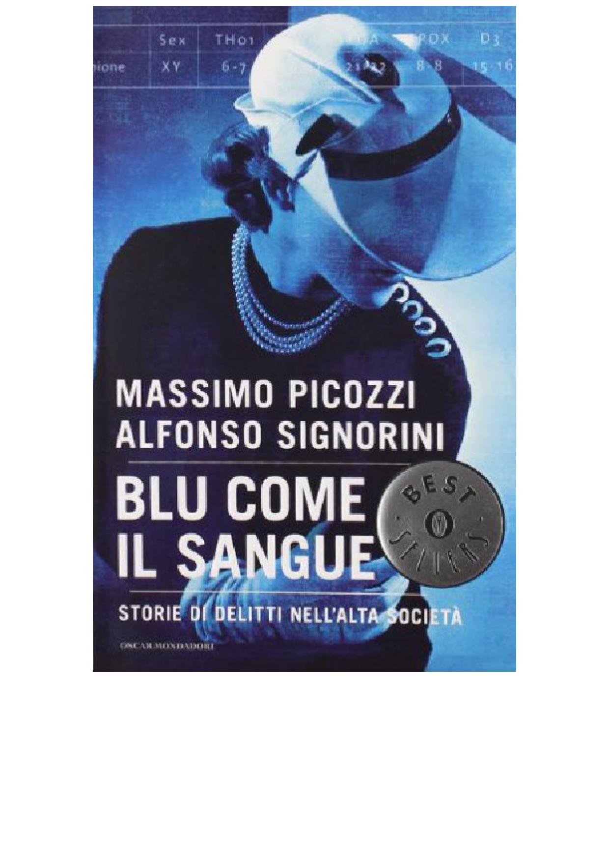 Blu come il sangue-Storie di delitti nell' alta società