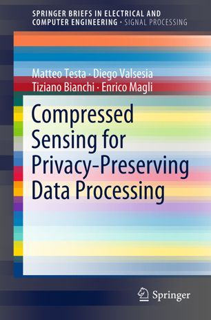 Compressed sensing for privacy-preserving data processing