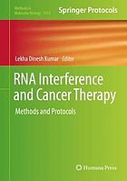 RNA Interference and Cancer Therapy