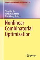 Nonlinear combinatorial optimization