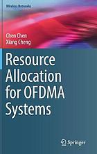 Resource allocation for OFDMA systems