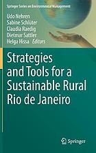 Strategies and tools for a sustainable rural Rio de Janeiro