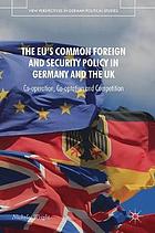 EU's Common Foreign and Security Policy in Germany and the UK