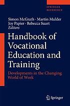 Handbook of Vocational Education and Training