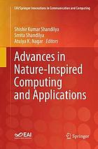 Advances in Nature-Inspired Computing and Applications