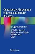 Contemporary management of temporomandibular disorders : non-surgical treatment
