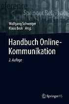 Handbuch Online-Kommunikation