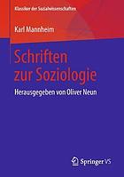 Schriften Zur Soziologie