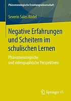 Negative Erfahrungen Und Scheitern Im Schulischen Lernen