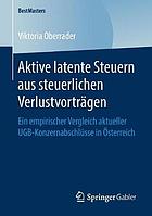 Aktive Latente Steuern Aus Steuerlichen Verlustvortr�gen