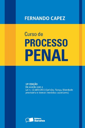 Curso de processo penal