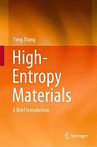 High-entropy materials : a brief introduction