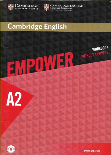 Cambridge English Empower _A2 Elementary Workbook without answers