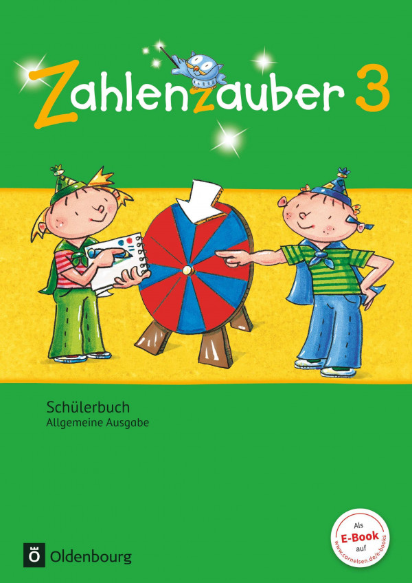 Zahlenzauber 3. Schuljahr - Allgemeine Ausgabe - Schülerbuch mit Kartonbeilagen