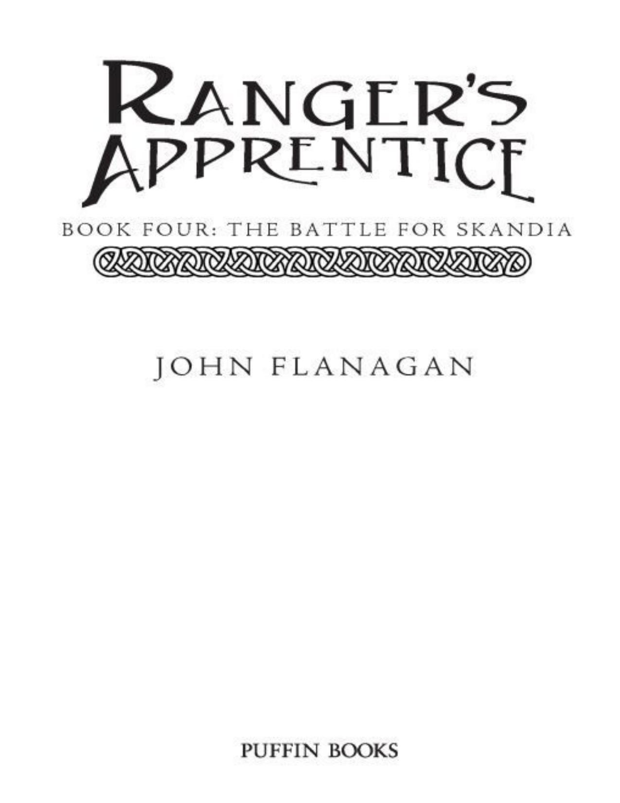 The Battle for Skandia: Book Four (Ranger's Apprentice 4)