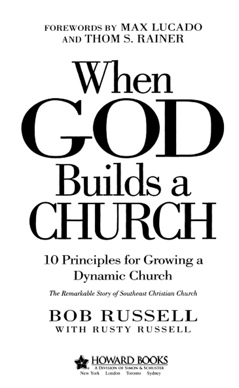 When God Builds a Church