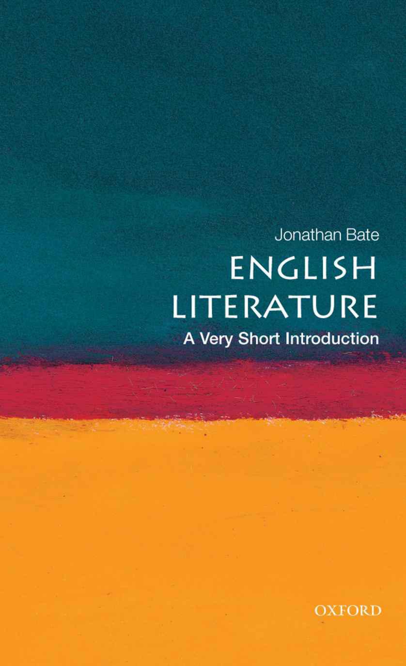 English Literature: A Very Short Introduction (Very Short Introductions)