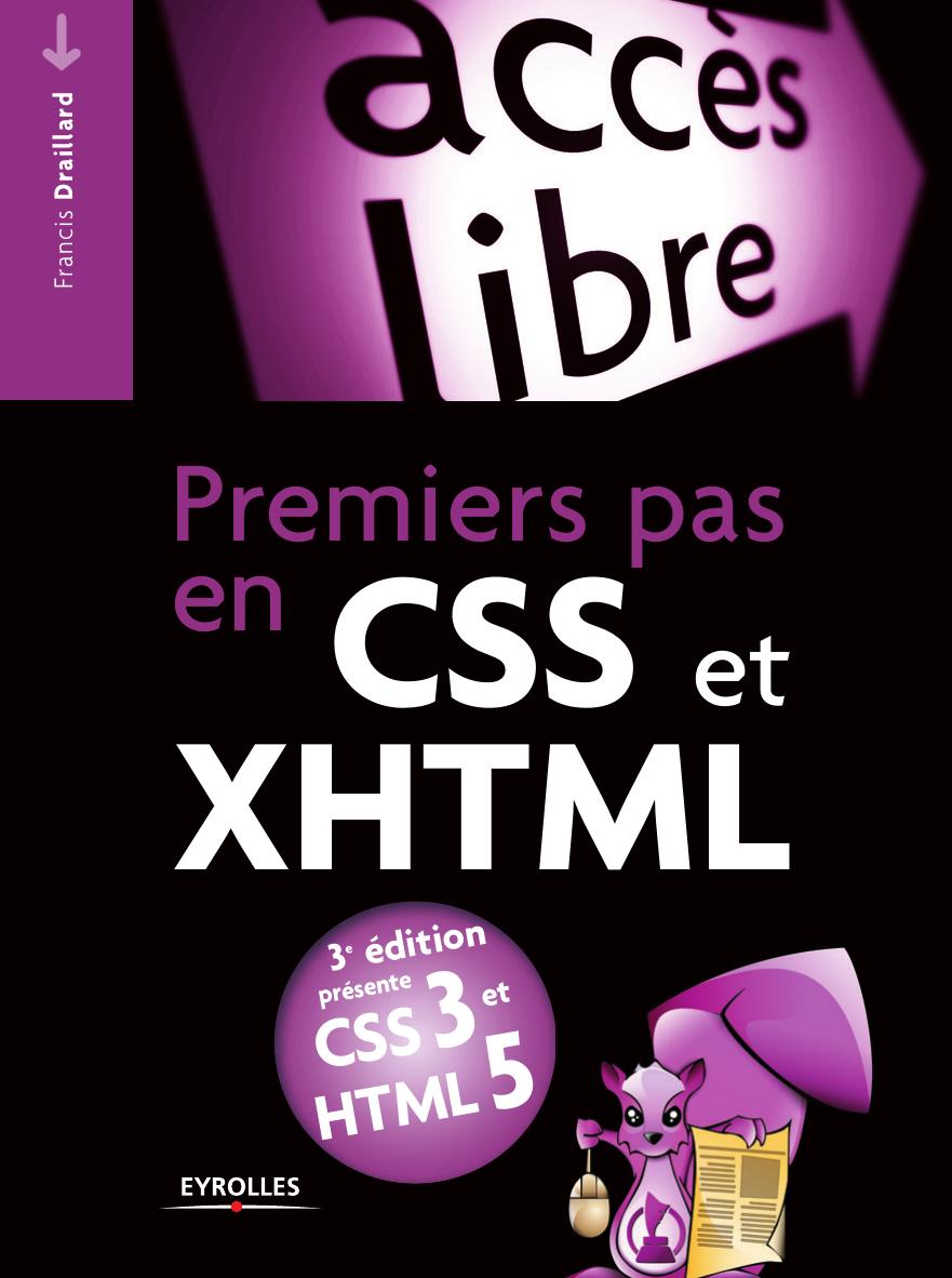 Premier pas en CSS et XHTML