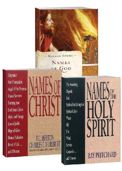 Names of God/Names of Christ/Names of the Holy Spirit Set: Three Book Set (Names of... Series)