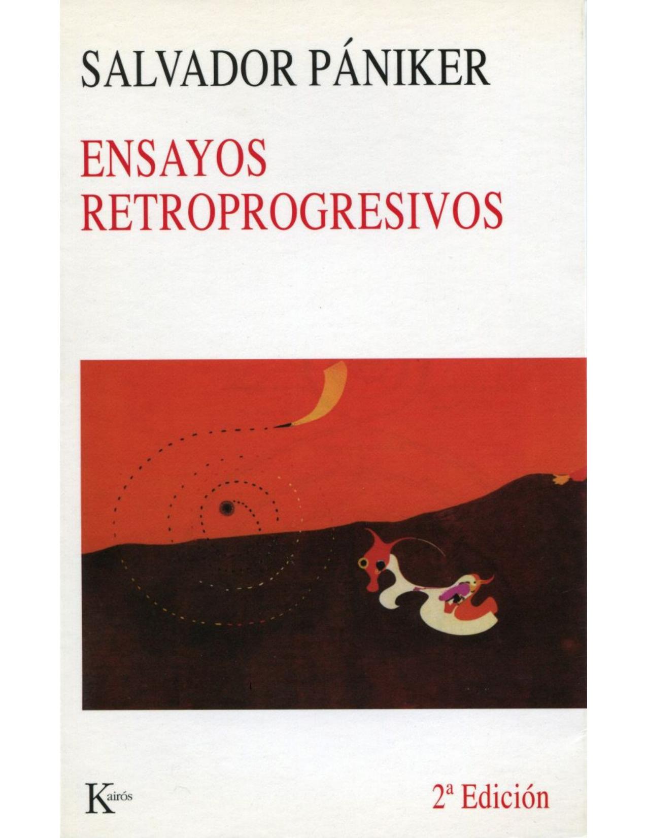 ENSAYOS RETROPROGRESIVOS (Spanish Edition)