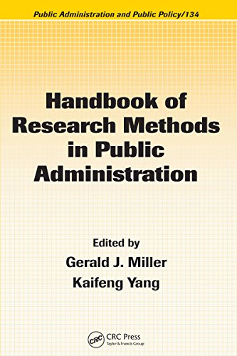 Handbook of Research Methods in Public Administration (Public Administration and Public Policy 134)