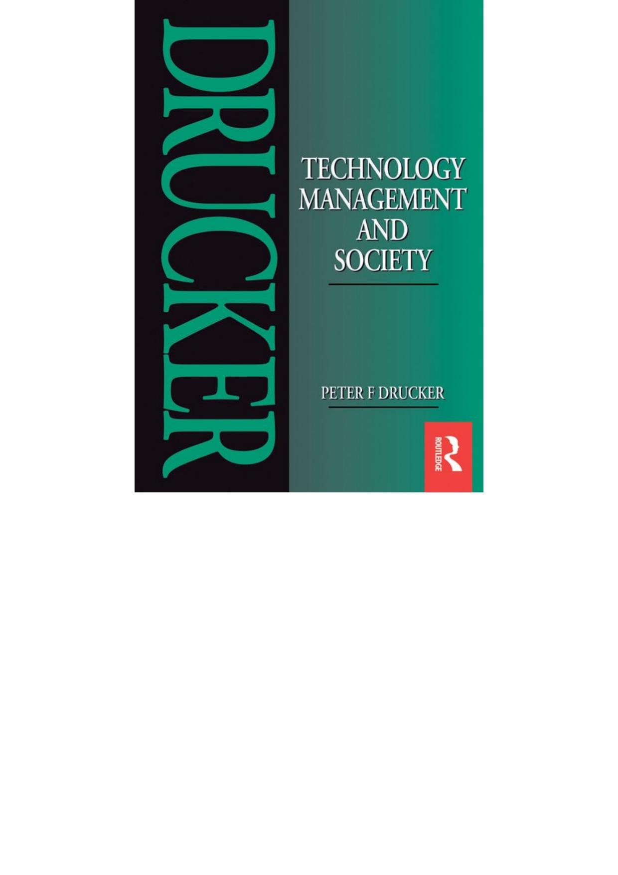 Technology, Management and Society