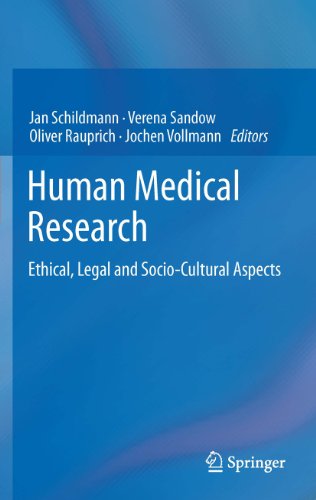 Human Medical Research: Ethical, Legal and Socio-Cultural Aspects