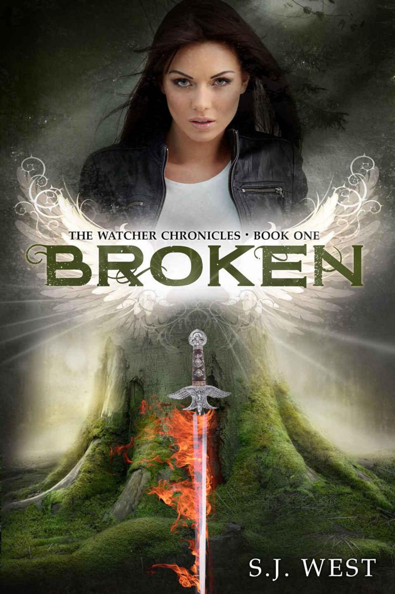 Broken (Book 1, The Watcher Chronicles) (Angel Romance Paranormal)