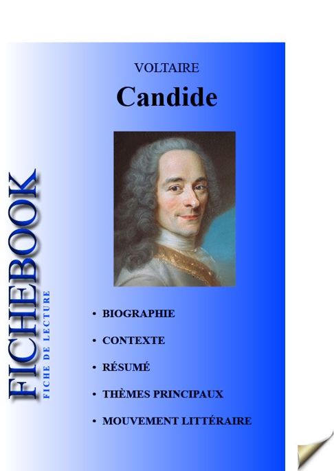 Fiche de lecture Candide de Voltaire (complète) (French Edition)