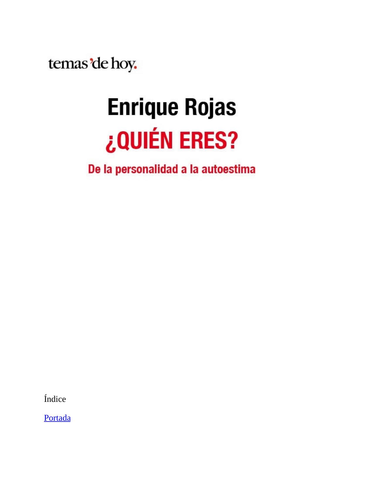 ¿Quién eres?