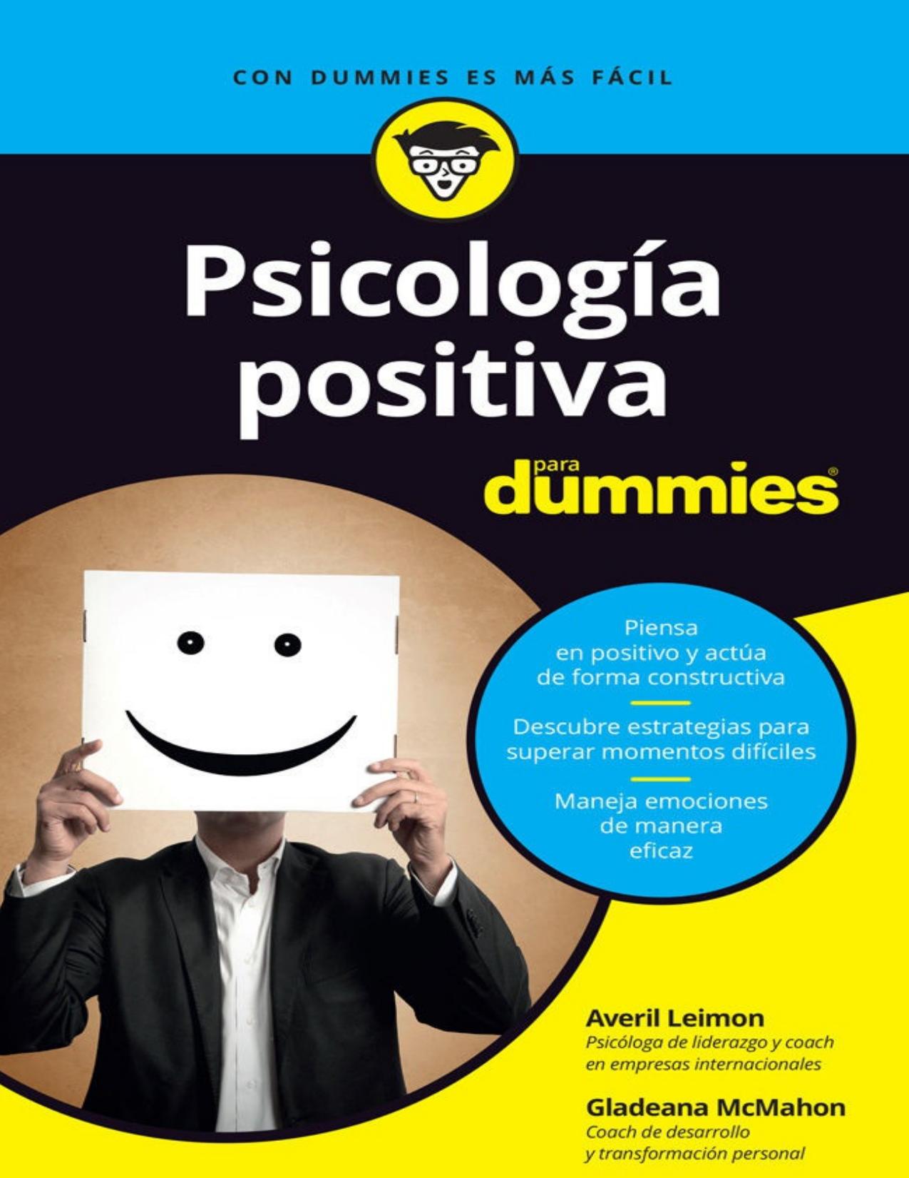 Psicología positiva para Dummies