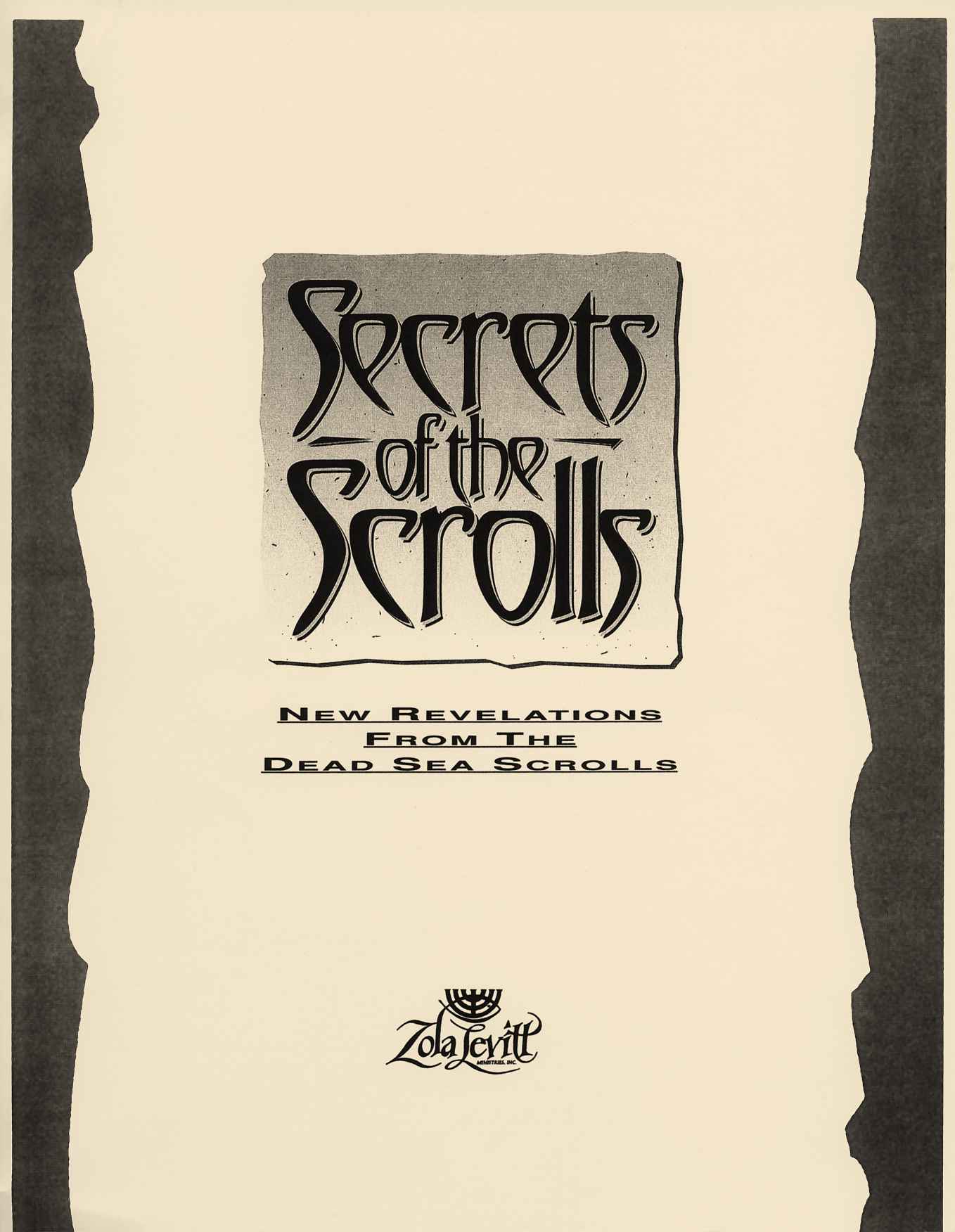 Secrets of the Scrolls: Transcript