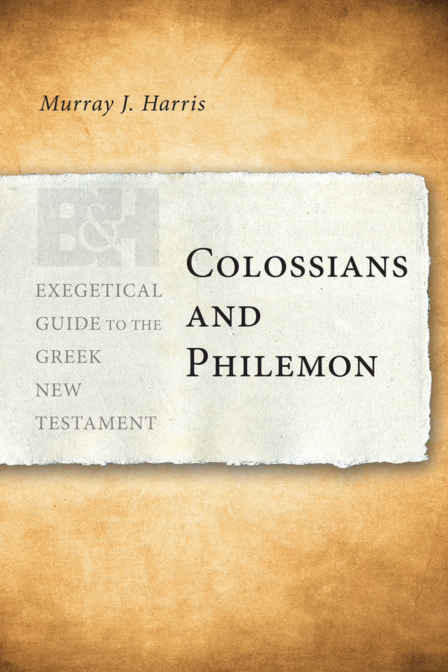 Colossians and Philemon (Exegetical Guide to the Greek New Testament)