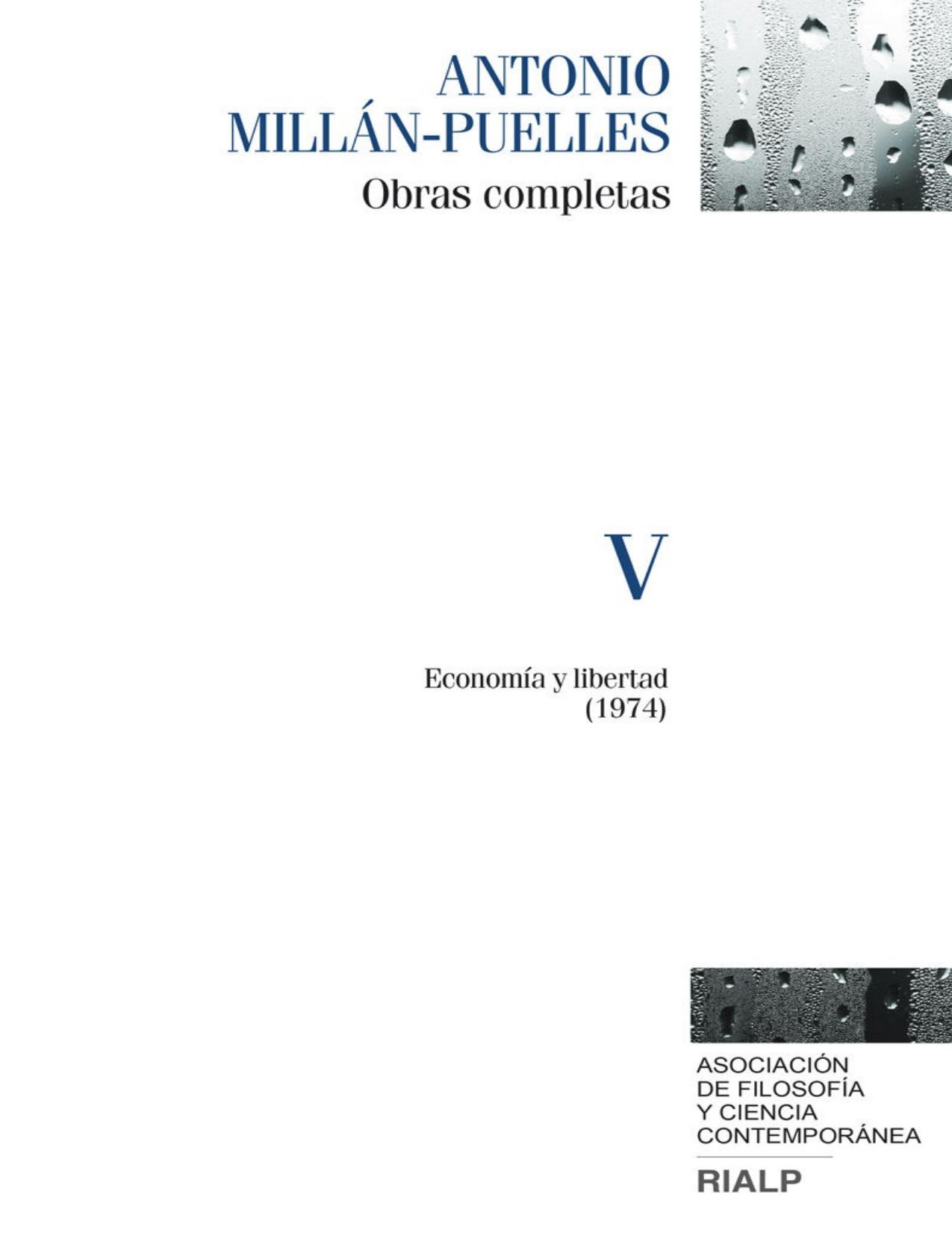 Obras completas de Millán-Puelles V (Spanish Edition)