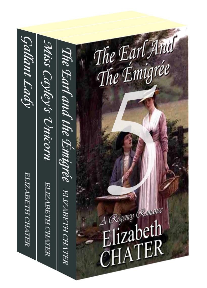 The Elizabeth Chater Regency Romance Collection #5