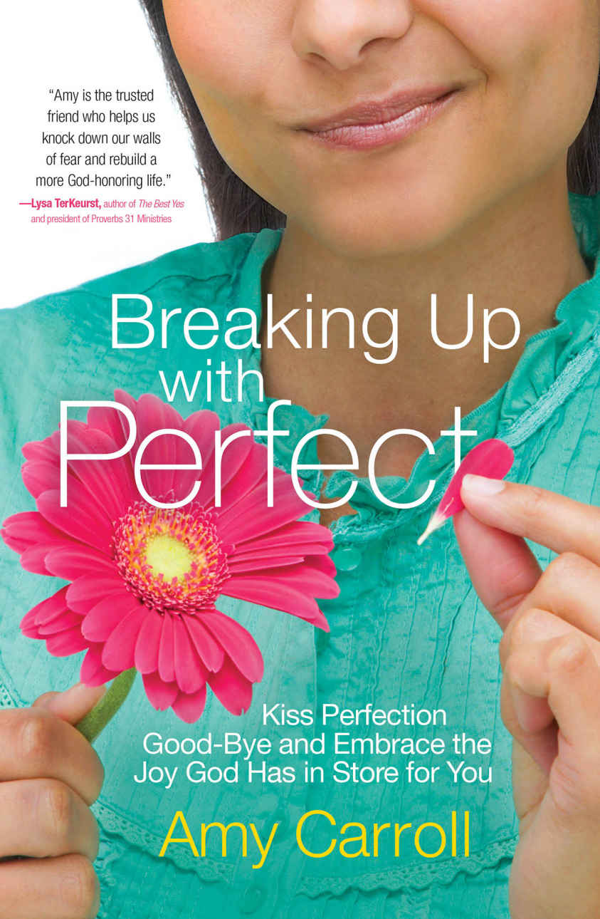 Breaking Up With Perfect: Kiss Perfection Good-Bye and Embrace the Joy God Has in Store for You